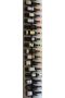 The PITEBA Winerack, 1,8 m with bottles